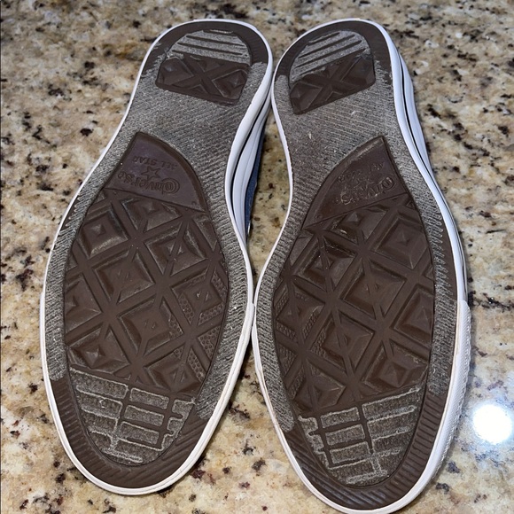 Converse Blue and White Sneakers - Picture 5 of 10